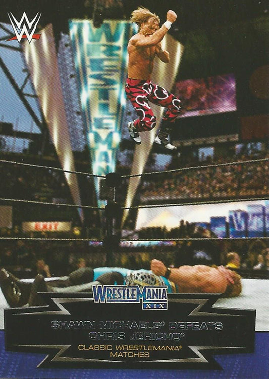 WWE Topps Road to Wrestlemania 2015 Shawn Michaels 15 of 30 trading card PW Catalog
