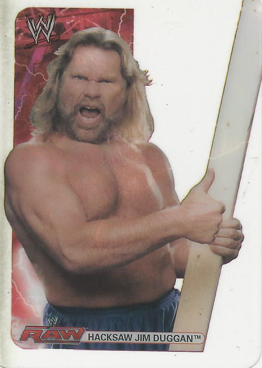 WWE Edibas Lamincards 2008 Hacksaw Jim Duggan #45