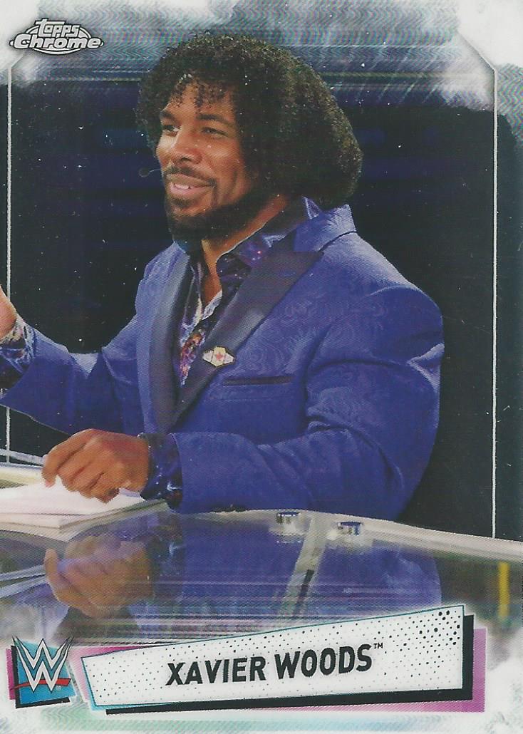 WWE Topps Chrome 2021 Xavier Woods #45