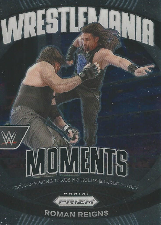 WWE Panini Prizm 2024 Wrestlemania Moments Roman Reigns #36