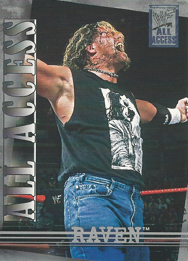 WWF Fleer All Access 2002 Raven #45