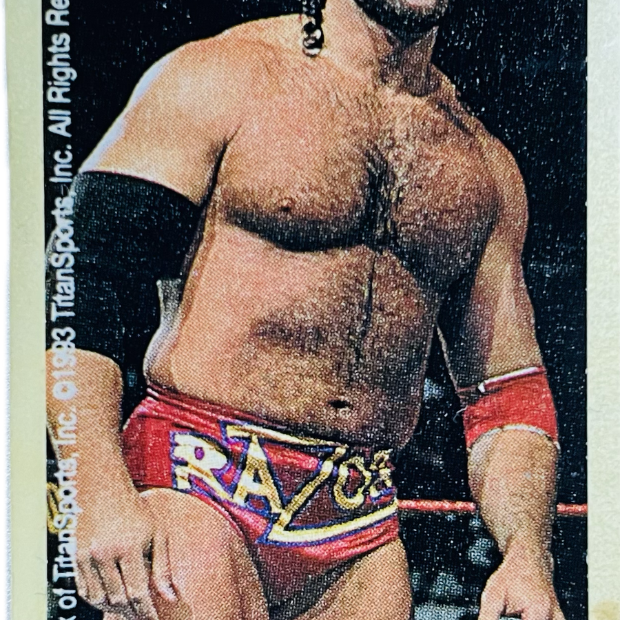 WWF Dunkin Bubble Gum Stickers (1993) No. 45 Razor Ramon PW Catalog