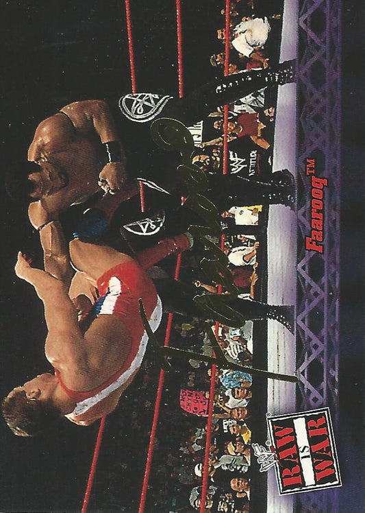 WWF Fleer Raw 2001 Faarooq #45