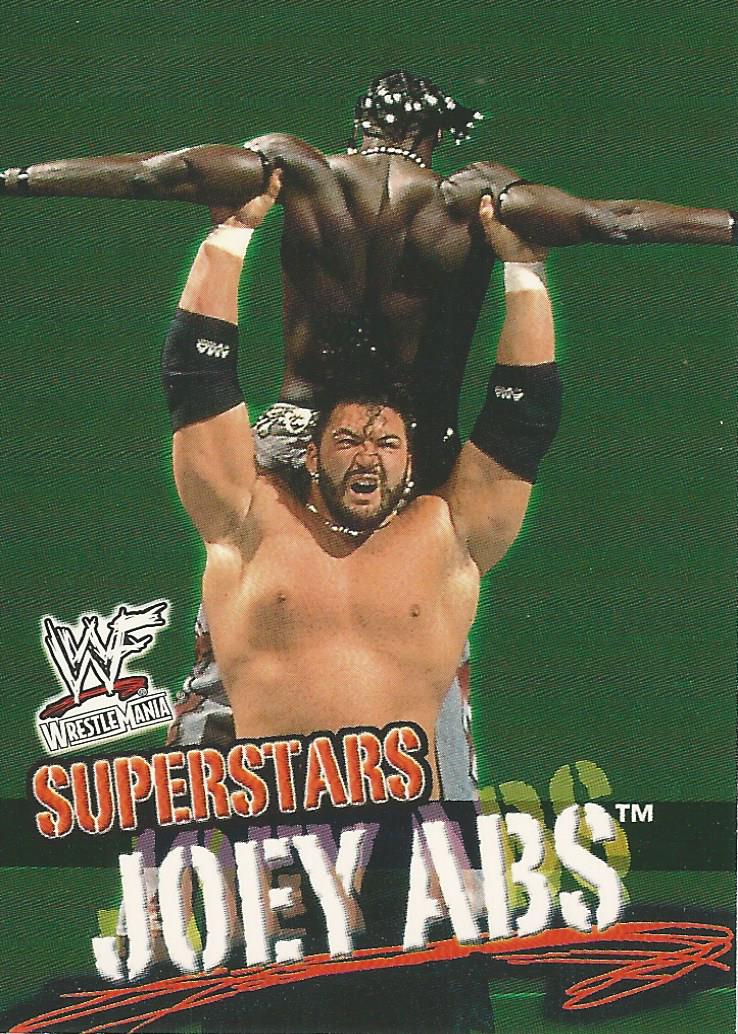 WWF Fleer Wrestlemania 2001 Joey Abs #45