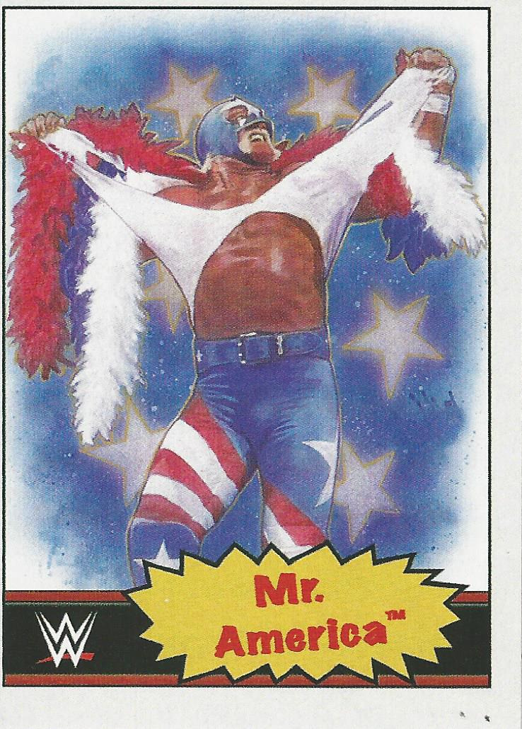 WWE Topps Living Set 2021 Mr America Hulk Hogan #45