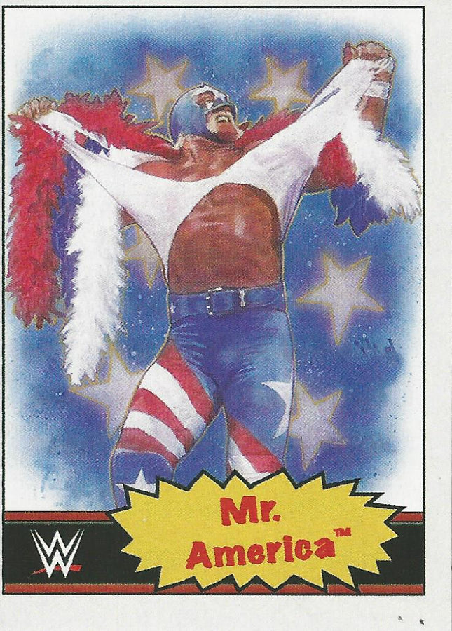 WWE Topps Living Set 2021 Mr America Hulk Hogan #45