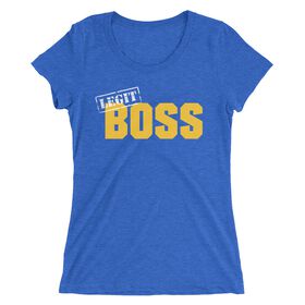 Sasha Banks "Legit Boss" Women's Tri-Blend T-Shirt