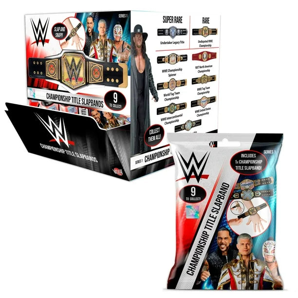 WWE Intercontinental Championship Title Slap Bands - Series 1 Blind Bag Pwcatalog