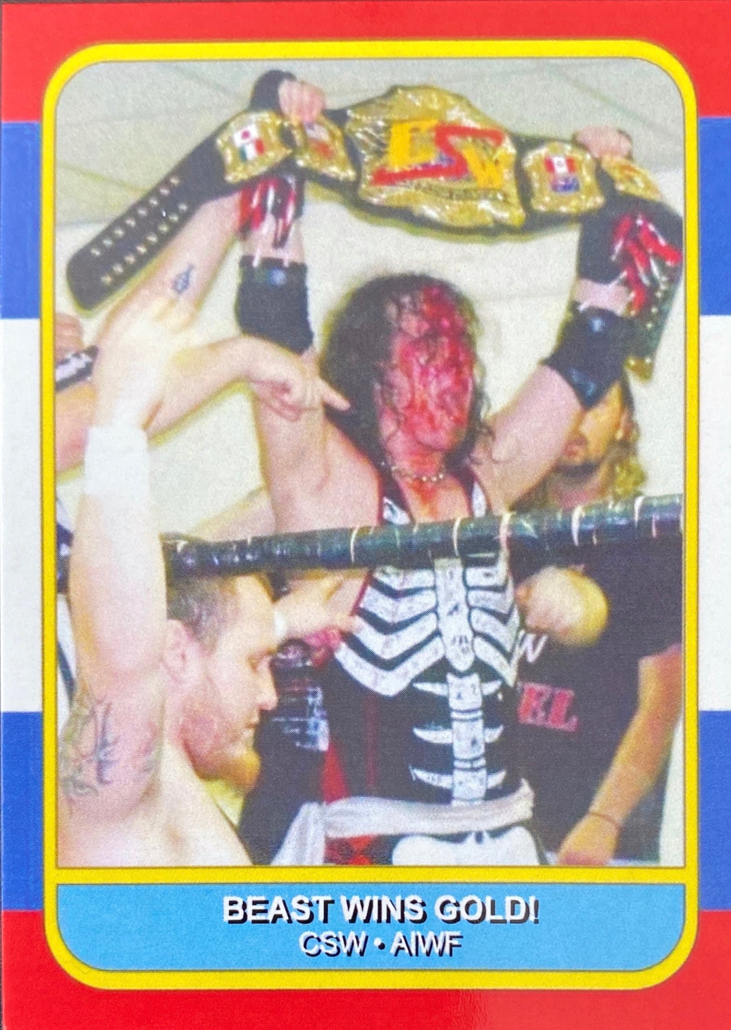 Beast Wins Gold! trading card PW Catalog