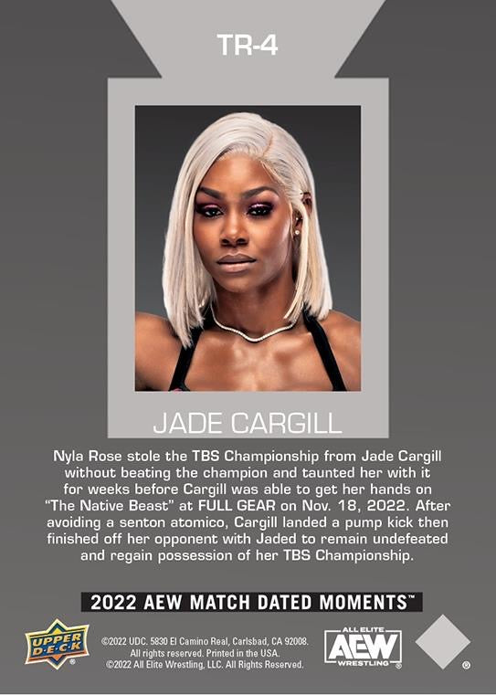 Top Ranked – Jade Cargill