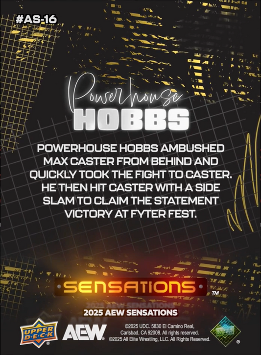 6/4/25 – Powerhouse Hobbs – Powerhouse Hobbs Answers MAX Caster’s Challenge and Emerges Victorious trading card PW Catalog