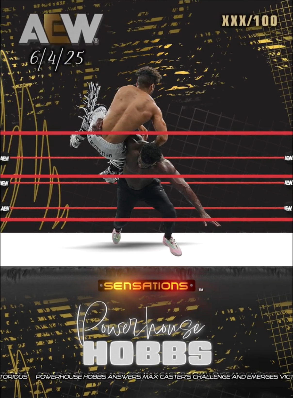 6/4/25 – Powerhouse Hobbs – Powerhouse Hobbs Answers MAX Caster’s Challenge and Emerges Victorious
