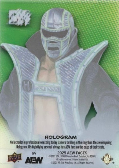 Hologram trading card PWcatalog