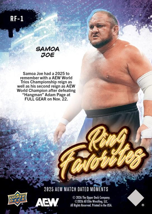 Ring Favorites – Samoa JOE