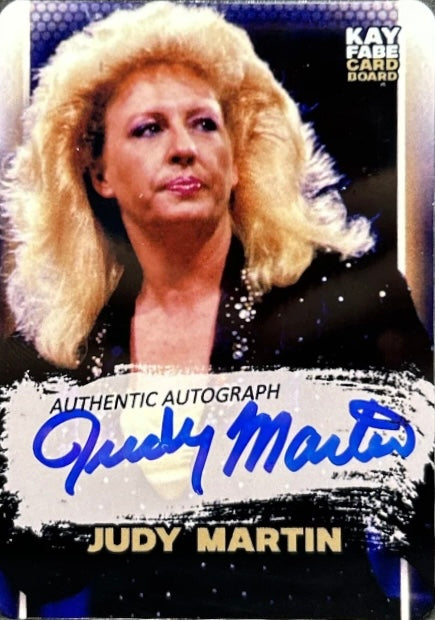 Judy Martin trading card PW Catalog