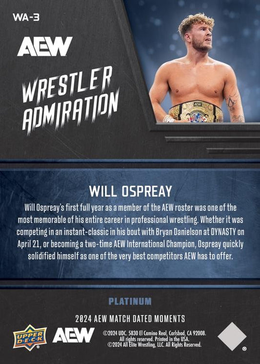 Wrestler Admiration – Will Ospreay