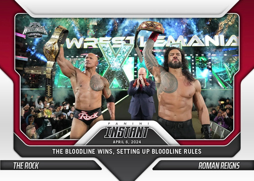 The Rock / Roman Reigns – The Bloodline Wins, Setting UP Bloodline Rules