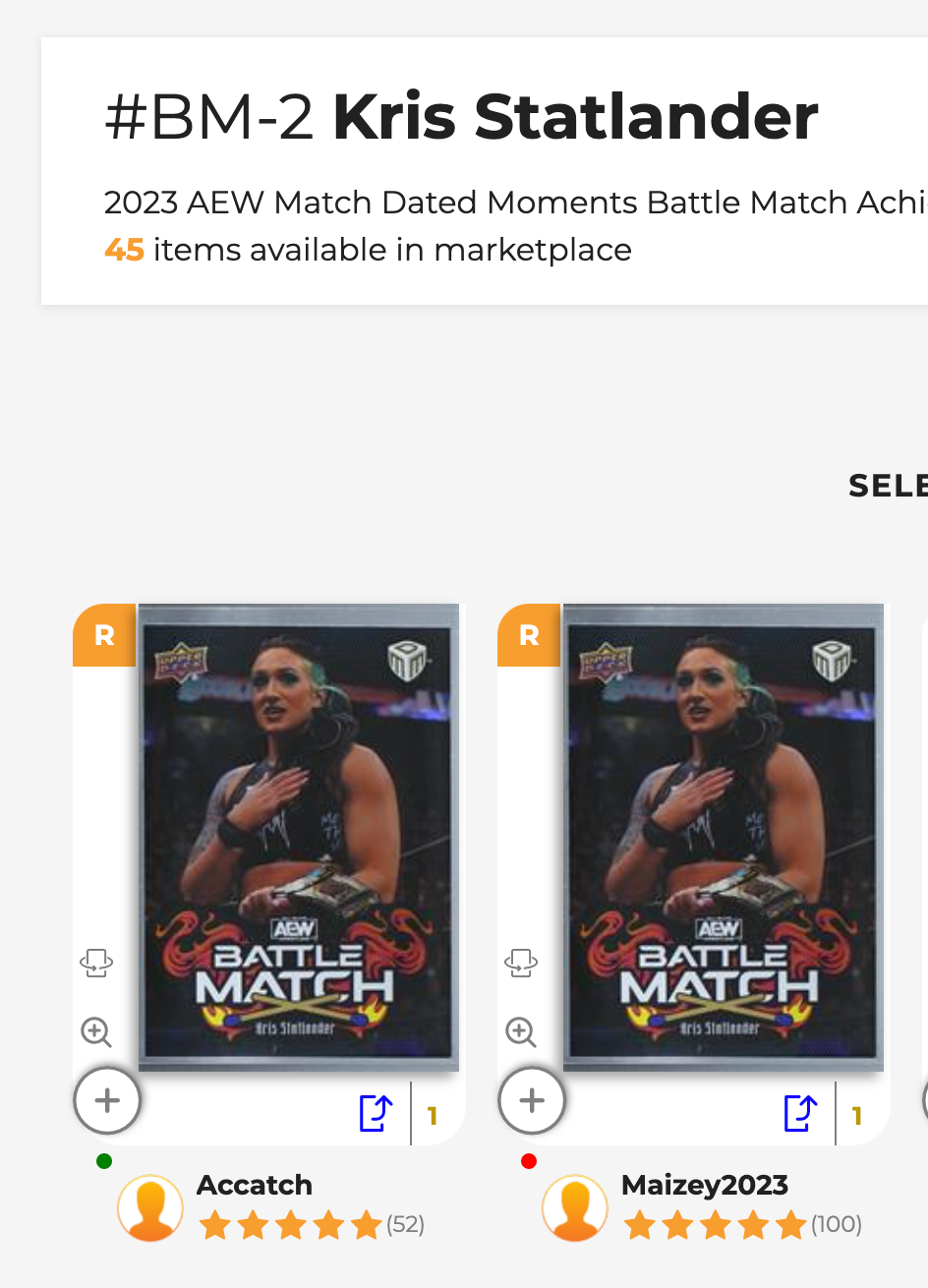 AEW Battle Match – Kris Statlander