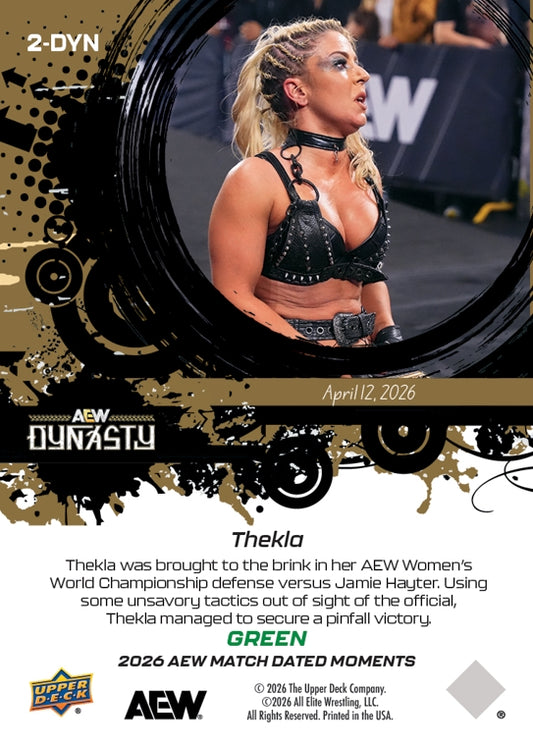 Thekla – Thekla Survives Jamie Hayter to Defend the AEW Women’s World Championship