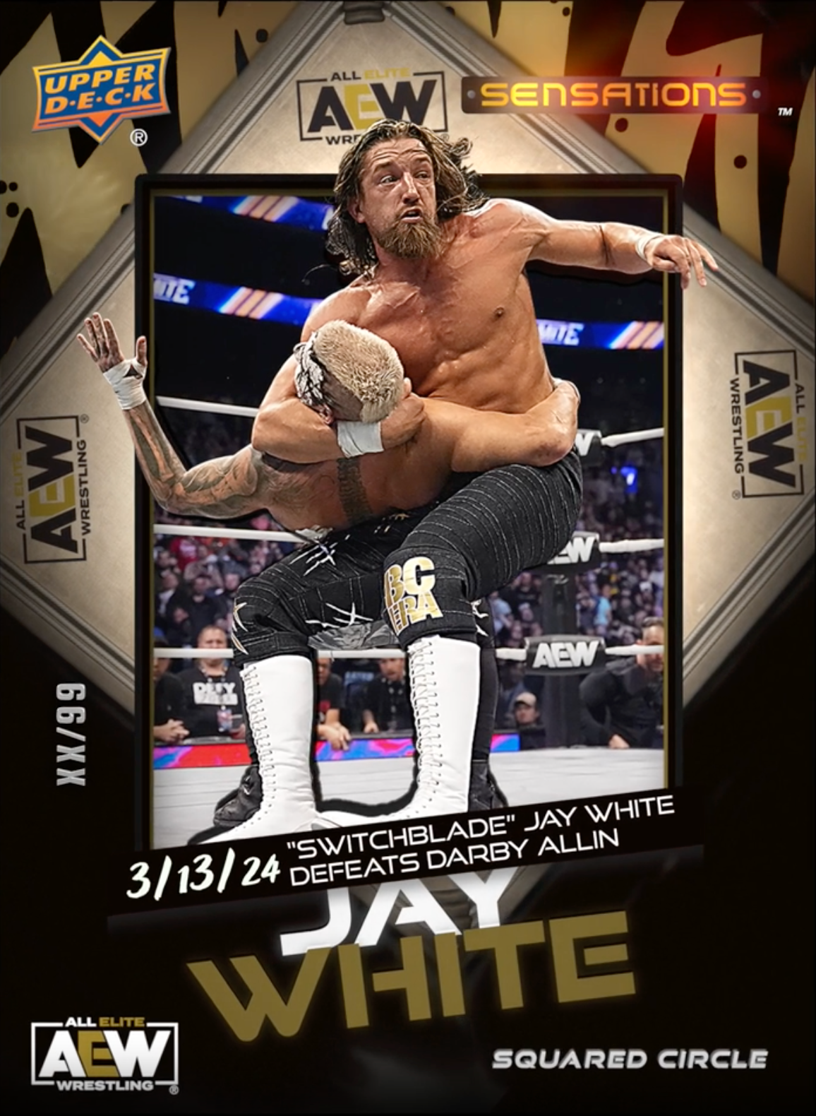 3/13/24 – JAY White – “Switchblade” JAY White Defeats Darby Allin