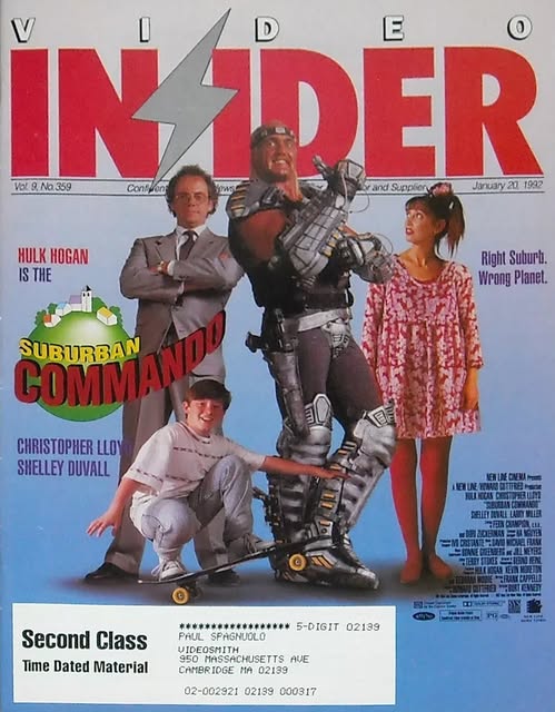 Video Insider 1992 Hulk Hogan Magazine PWcatalog