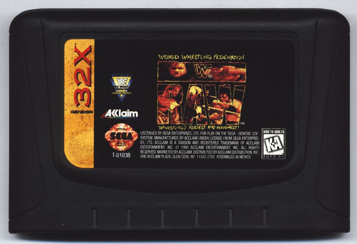 WWF Raw [Sega 32X] PWcatalog