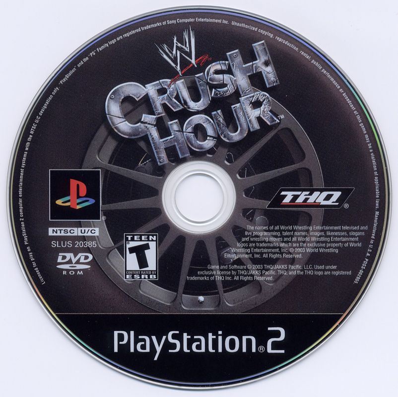 WWE Crush Hour [PlayStation 2] PWcatalog