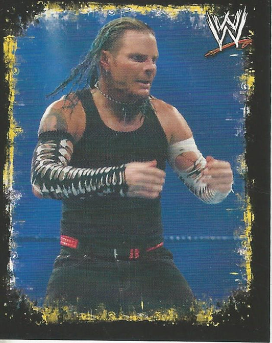 WWE Topps Rivals 2009 Stickers Jeff Hardy P13 trading card PW Catalog