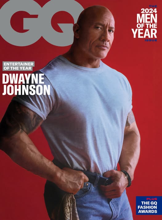 GQ Men of the Year 2024 The Rock