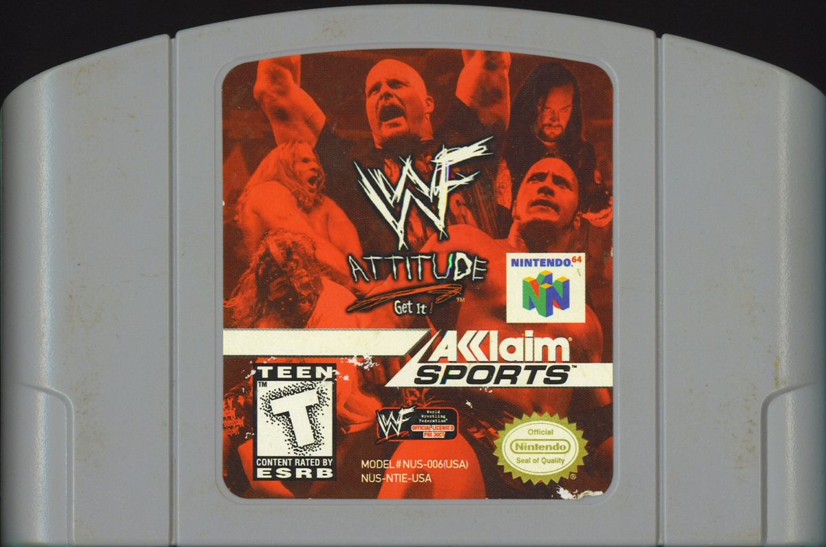 WWF Attitude [Nintendo 64] PWcatalog