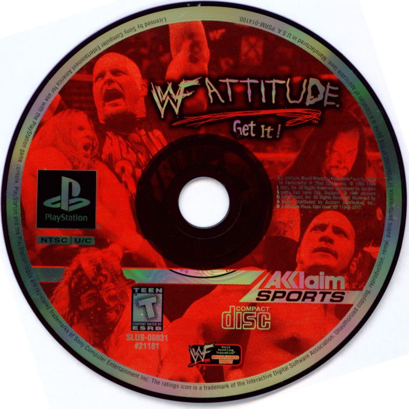 WWF Attitude [PlayStation] PWcatalog