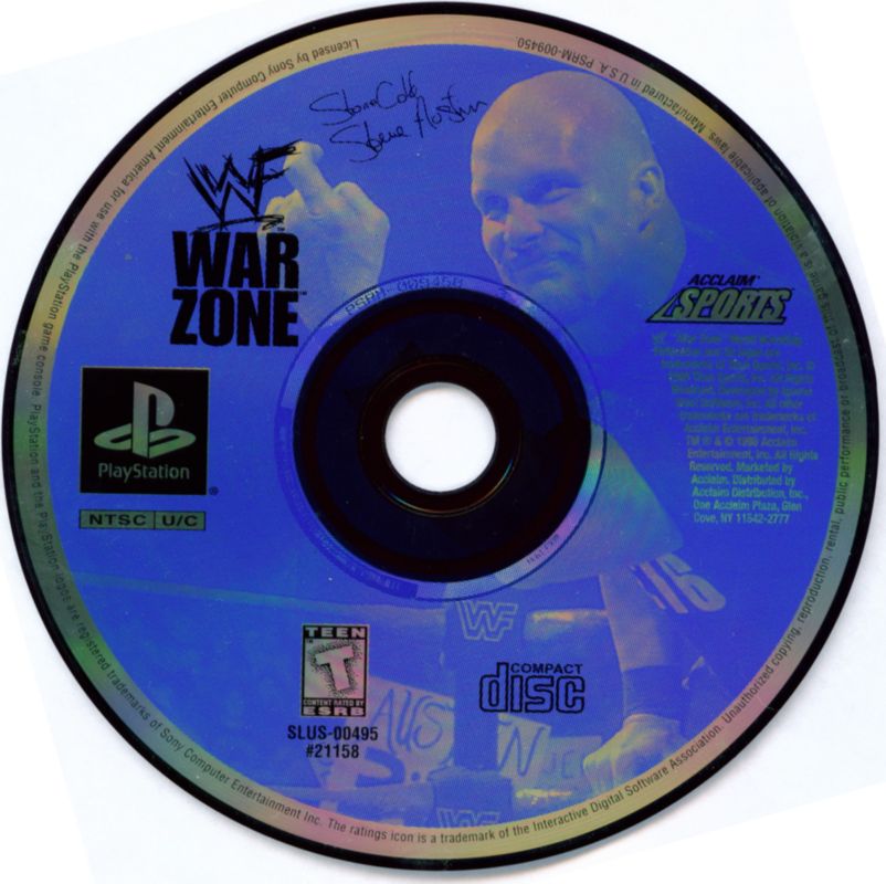 WWF War Zone [PlayStation] PWcatalog