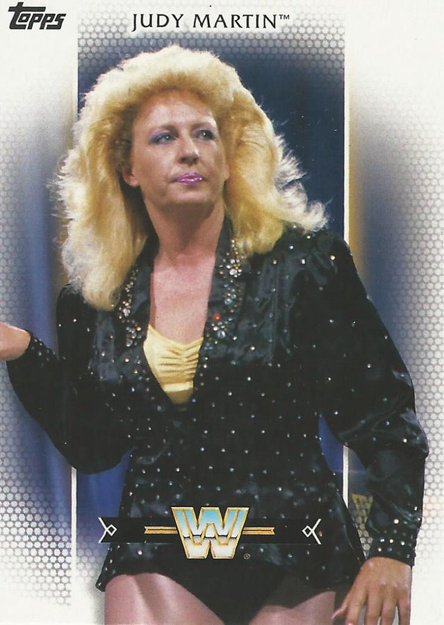 WWE Topps Women Division 2017 Judy Martin R46 trading card PW Catalog