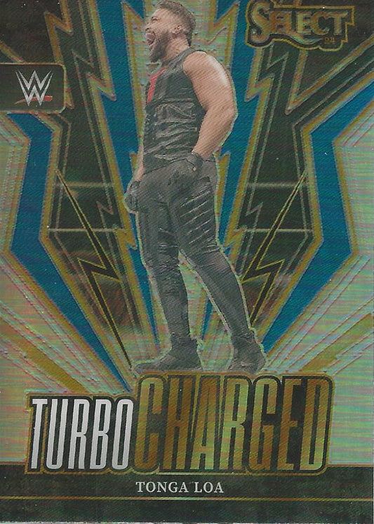 WWE Panini Select 2024 Turbo Charged Tonga Loa #6