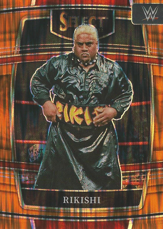 WWE Panini Select 2022 Rikishi #46 Orange Flash