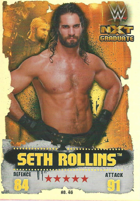 WWE Topps Slam Attax Takeover 2016 Seth Rollins #46