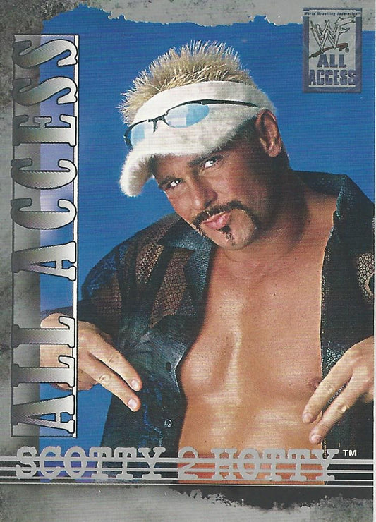 WWF Fleer All Access 2002 Scotty 2 Hotty #46