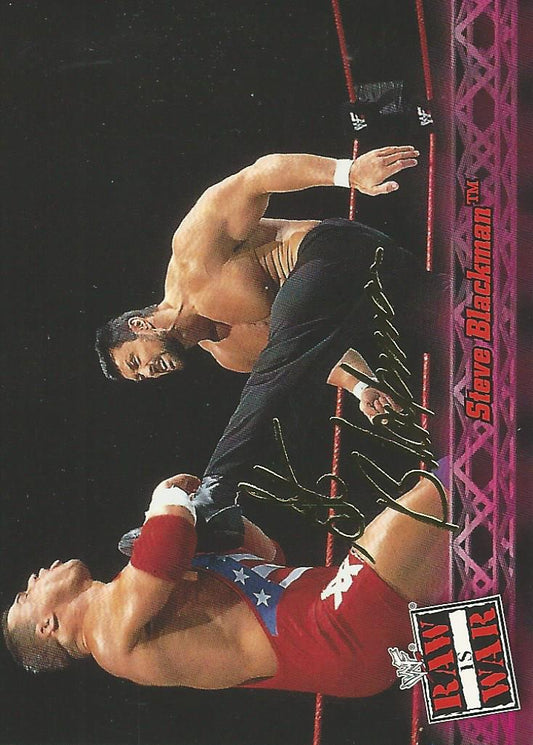 WWF Fleer Raw 2001 Steve Blackman #46