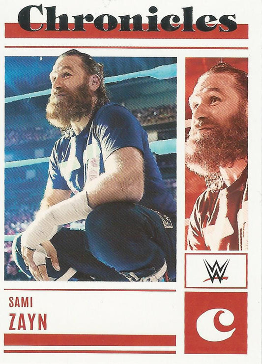 WWE Panini Chronicles 2023 Sami Zayn #46