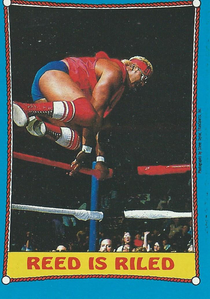 Topps WWF Wrestling Cards 1987 Butch Reed #46