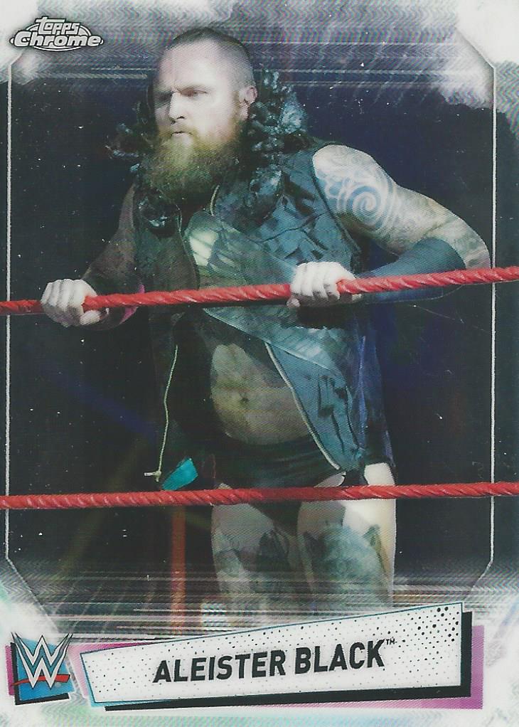WWE Topps Chrome 2021 Aleister Black #46