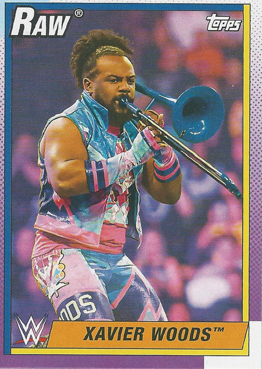 WWE Topps Heritage 2021 Xavier Woods #46