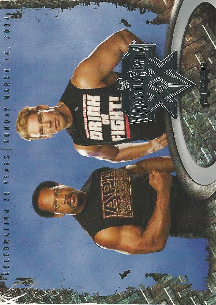 WWE Fleer Wrestlemania XX 2004 APA #46