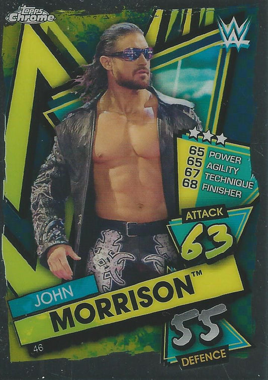 WWE Topps Slam Attax Chrome 2021 John Morrison #46