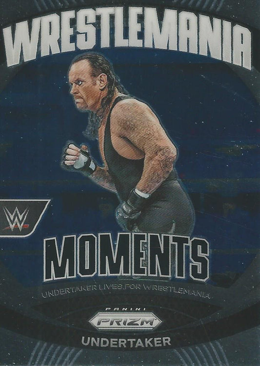 WWE Panini Prizm 2024 Wrestlemania Moments Undertaker #37