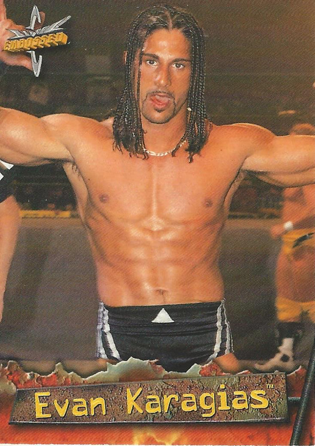 WCW Topps Embossed 1999 Evan Karagias #46