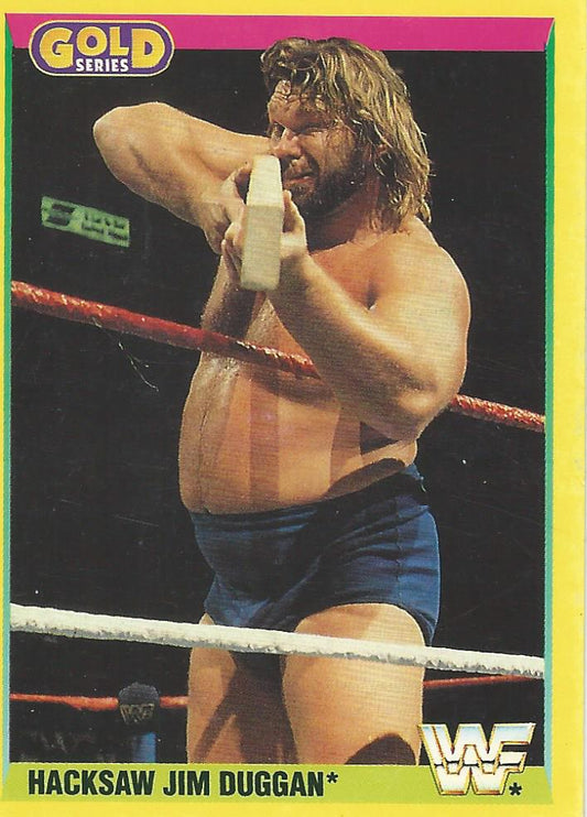 WWF Merlin Gold Series 2 1992 Hacksaw Jim Duggan #46
