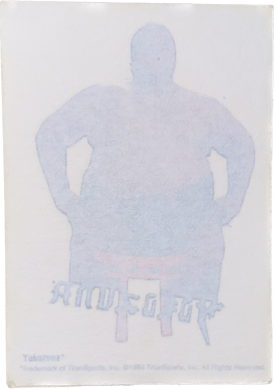WWF Tattoos 1994 Yokozuna from Germany