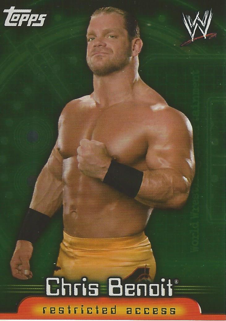 WWE Topps Insider 2006 Chris Benoit #46