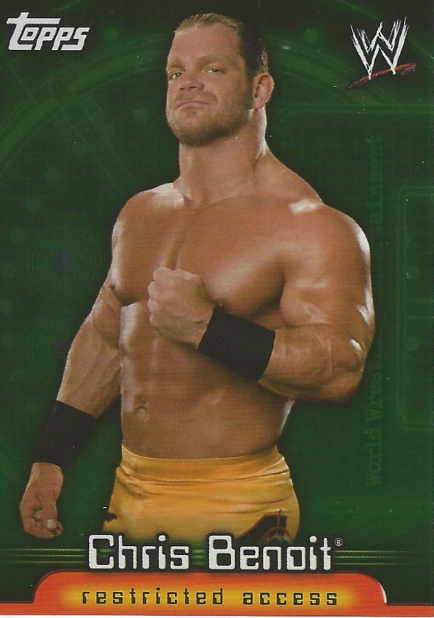 WWE Topps Insider 2006 Chris Benoit #46